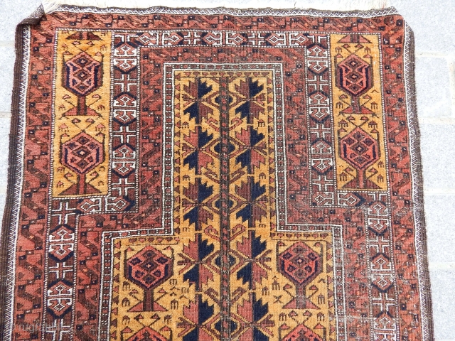Antique  Baluch Prayer Rug                            