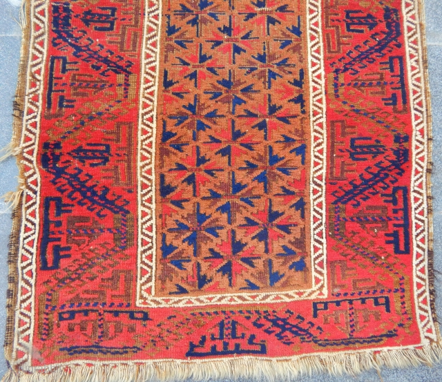 Antique Baluch Rug 
Size.140x85 cm                            