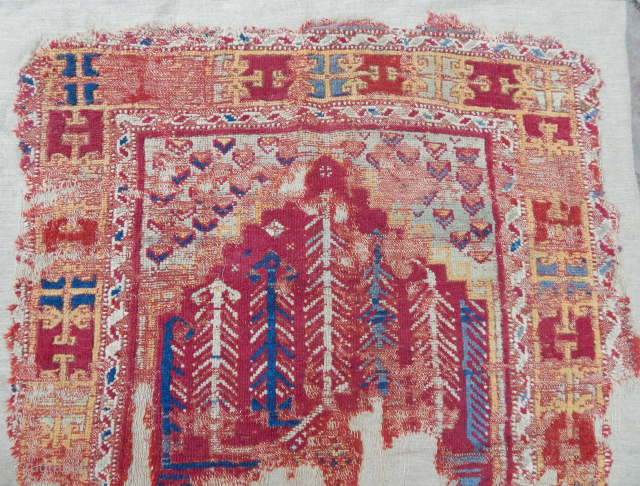Antique West Anatolian Mihalıch Prayer Rug