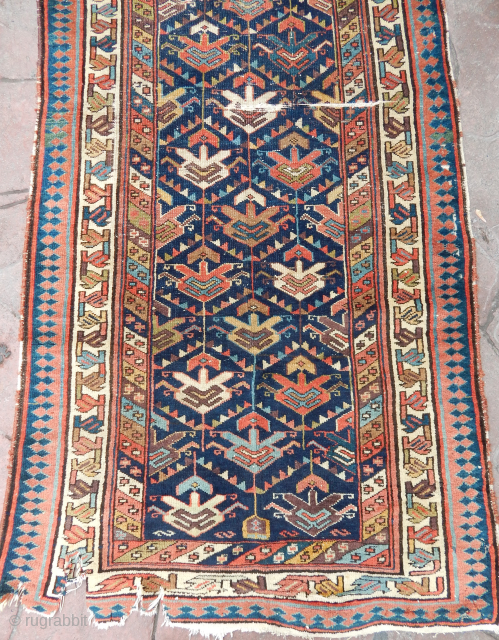 Antique Nortwest Runner Rug