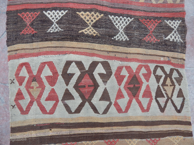 Antique Centrala anatolian Konya Kilim                            