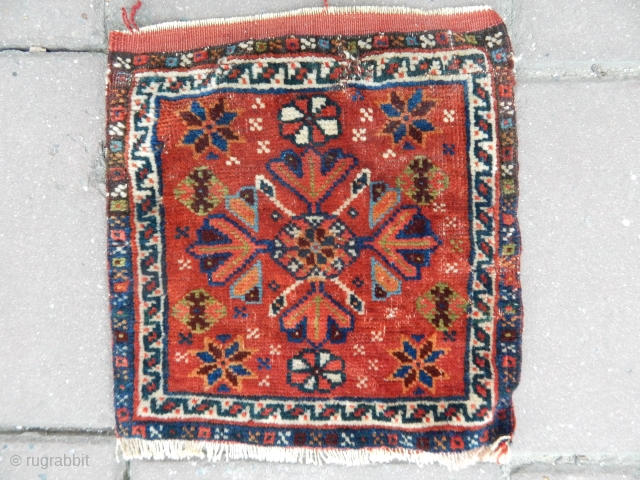 Antique Qashqaii Khamse Rug Bagface ...Contact at. anatolianpicker@gmail.com                         