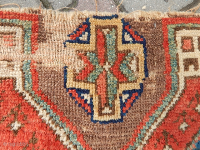 Antique Anatolian 18th C. Sarkısla Rug Fragment
Size.180x115cm  ...E-mail...anatolianpicker@gmail.com                        