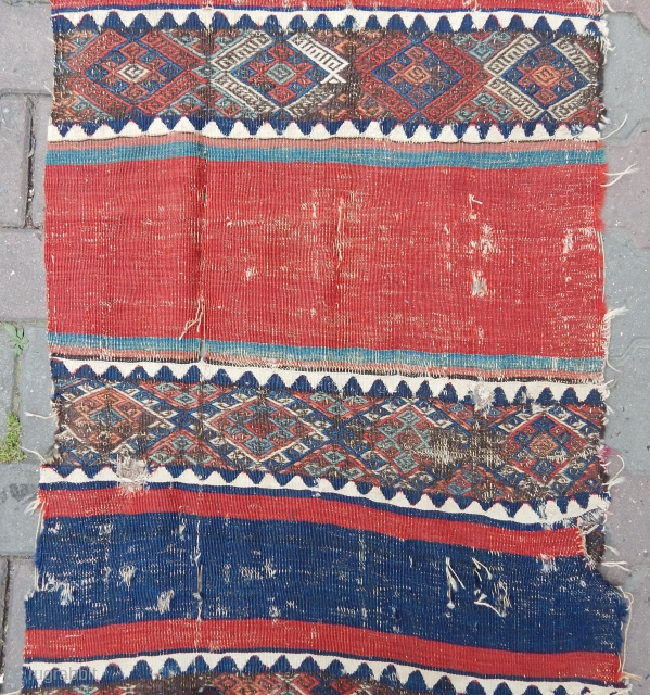 Antique East Anatolian Kilim Size.290x75 cm E-mail.anatolianpicker@gmail.com                          