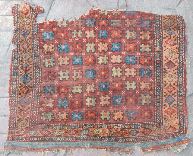 Antique West Anatolian Cal Rug Fragment