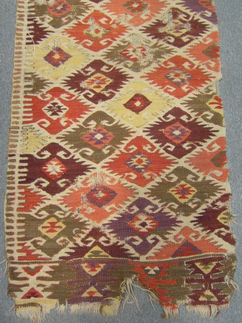 Antique Anatolian Kilim Part .E-mail.anatolianpicker@gmail.com