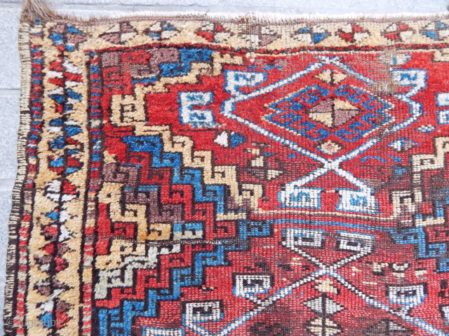 Antique Central Anatolian Bozkır Rug                            