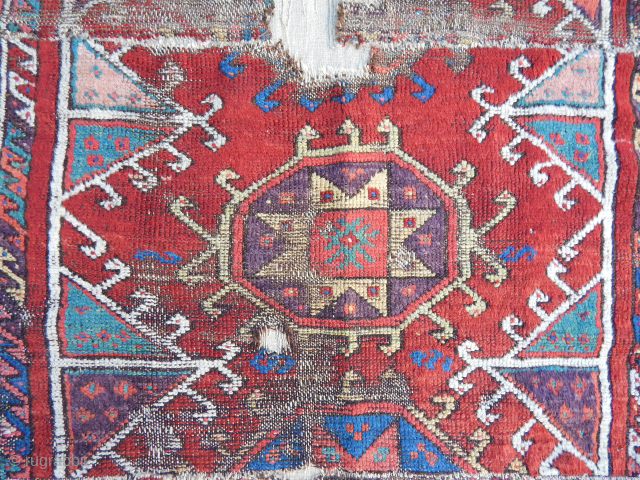 Antique Anatolian Aksaray  Rug Fragment 
size.195x115 cm                         