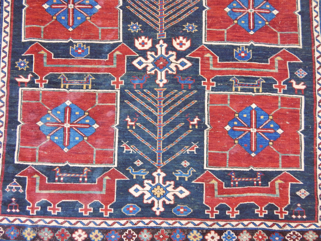 Antique Azerbayjan Kuba Karakaşlı Şirvan Rug. (Price $1800 USD )                       