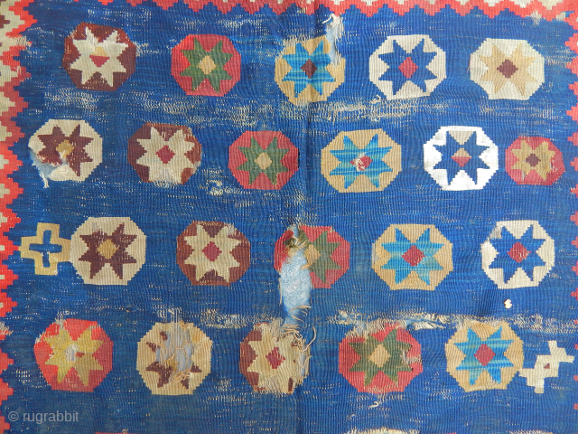Antique Qashqaii Kilim