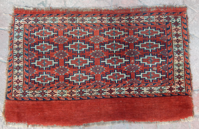 Antique Turkmen Yamut Chuval                             