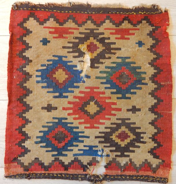 Antique Shahsavan Kilim Panel