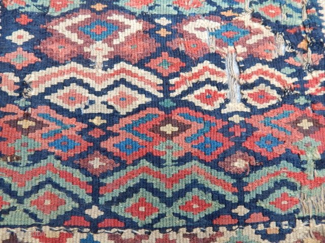 Antique Bijar Kilim Bagface                             