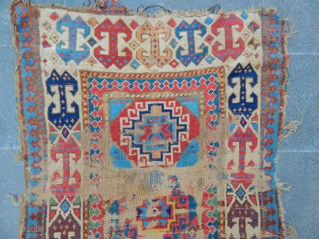 Antique Shahsavan Magon Rug                             