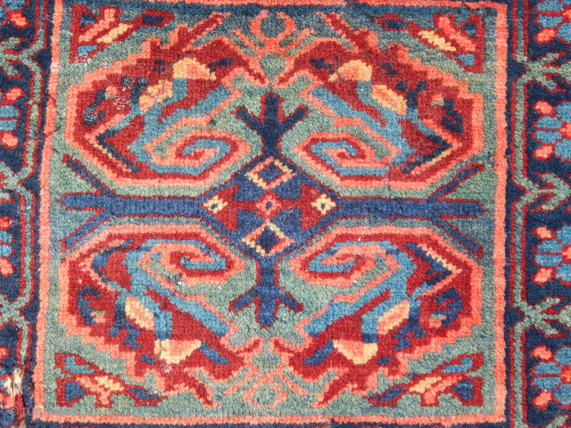Antique  Karabağ Rug Face                            