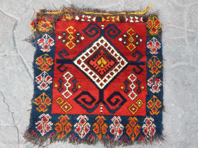 Antique Kırgız Rug Face