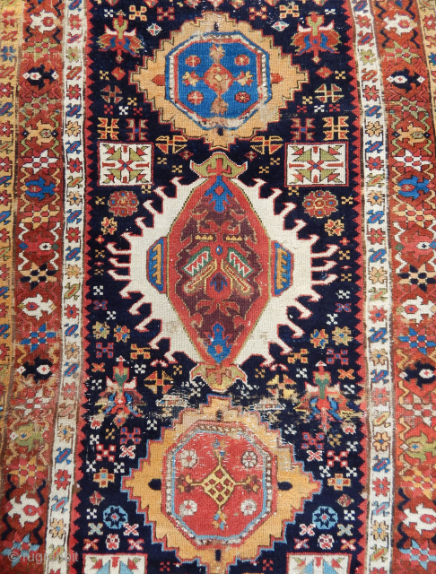 Antique Shahsavan Rug Runner