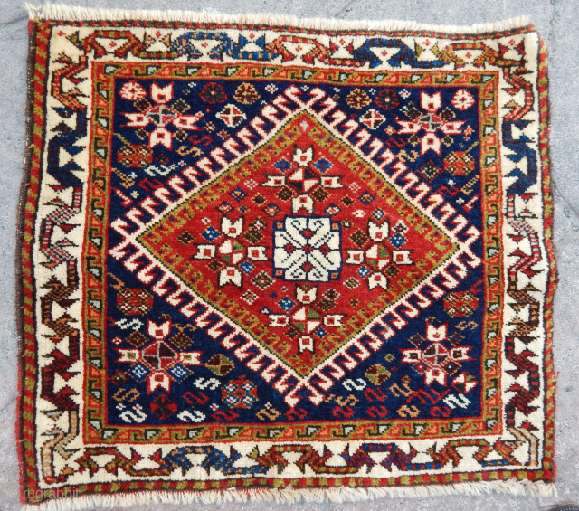 Antique Qashqaii Bag Face