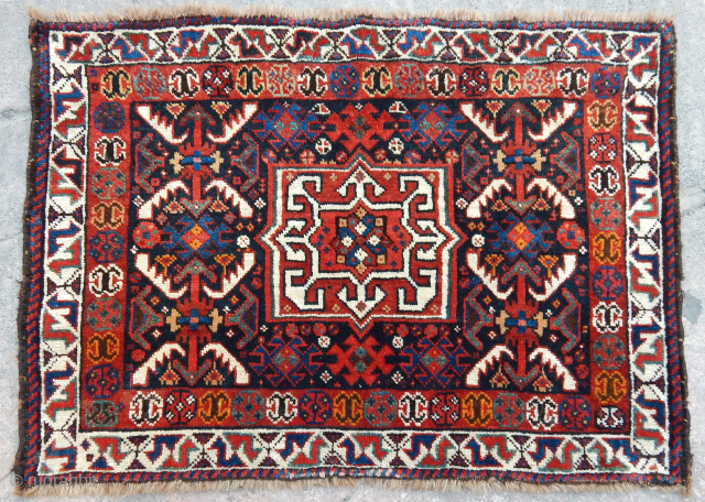 Antique Qashqaii Bag Face