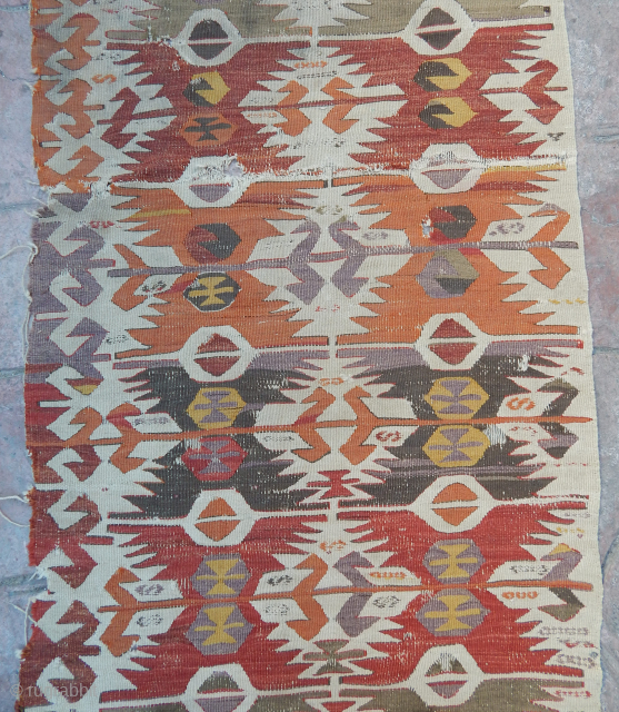 Antique Anatolain Aksaray Kilim