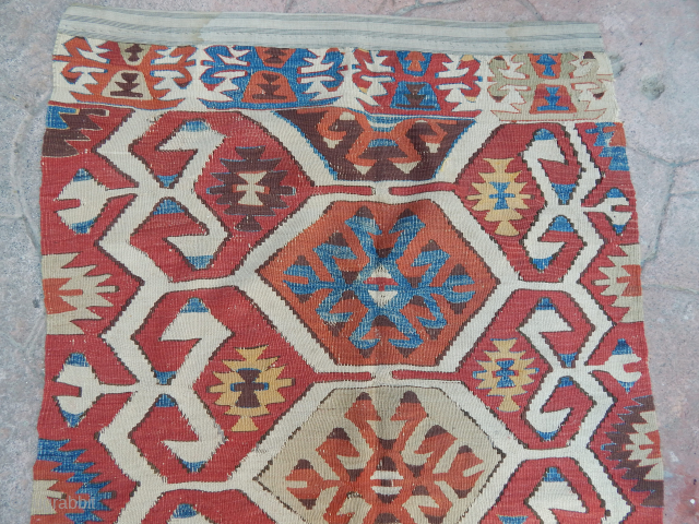 Antique Anatolian Aksaray Kilim                             