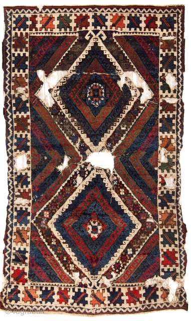 Antique West Anatolian Karakeçili Rug                            