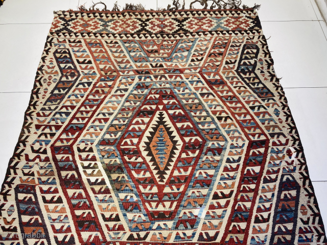 Antique Anatolian Mut  Kilim                            