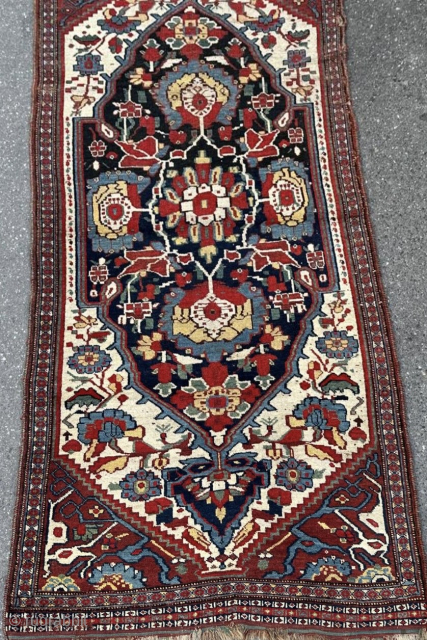 Antique Khamse Rug Runner 
Size:470x90 cm                           
