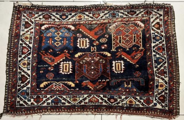 Antique Avşar Rug Bagface                             