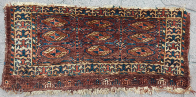 Antique Turkmen Yamut Bag Face