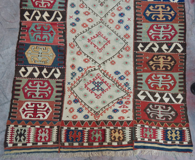 Antique Anatolian Sivas Kilim                             