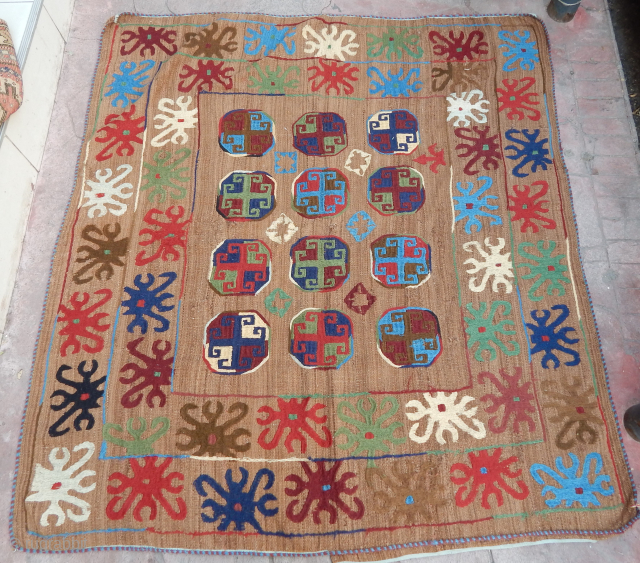 Antique Central Asia Kilim                             