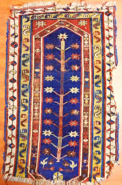 Antique West Anatolian Megri Rug