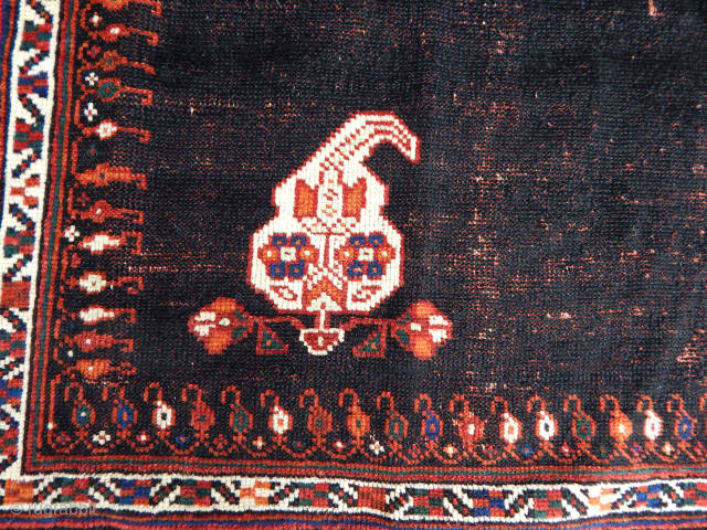 Antique Avsar Rug