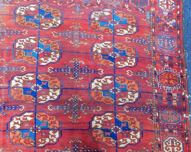  Antique Türkmen Tekke Main Rug                           