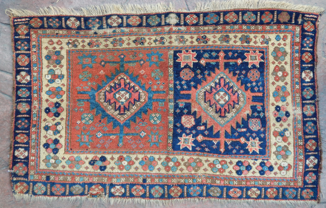Antique Jaff Rug Bagface                             