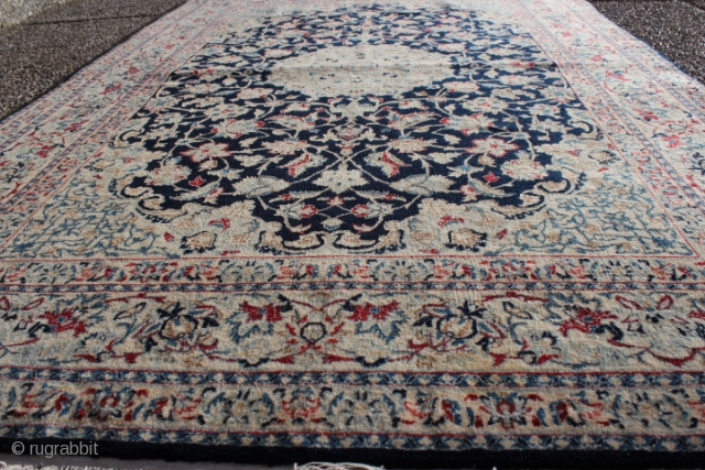 The unique antique, High-end Master Artwork Persian Toudeshk Nain, Hand-knotted rug pure wool and Silk, Size: 3'.5" x 5'.4" (104x162cm ) ID ( APRC) No. 120-101

https://www.facebook.com/media/set/?set=a.163257803821605.36971.100634546750598&type=1       