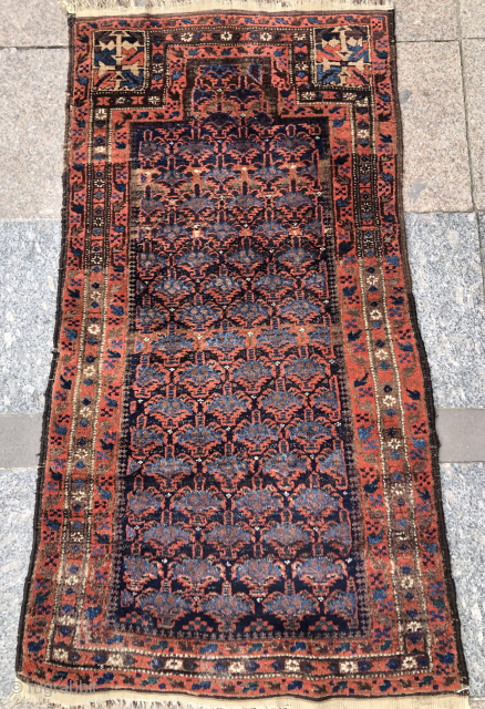 Baluch Rug with nice pile condition  72x140 cm                        