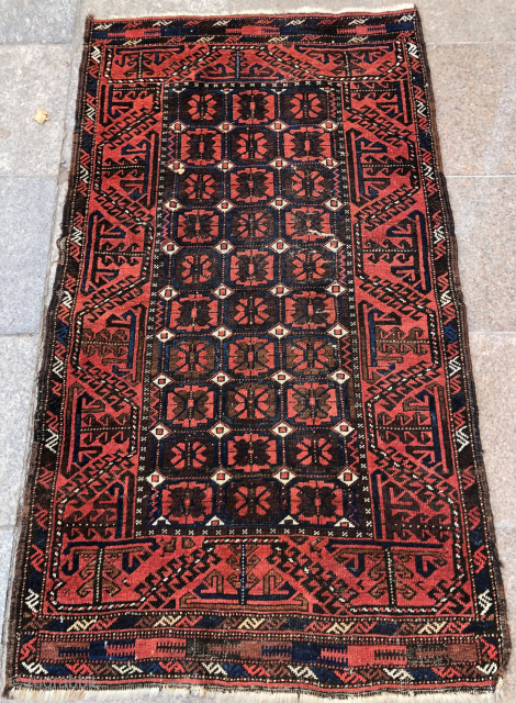 Antique Baluch Rug contact at directly  rugbjk1903@gmail.com                         