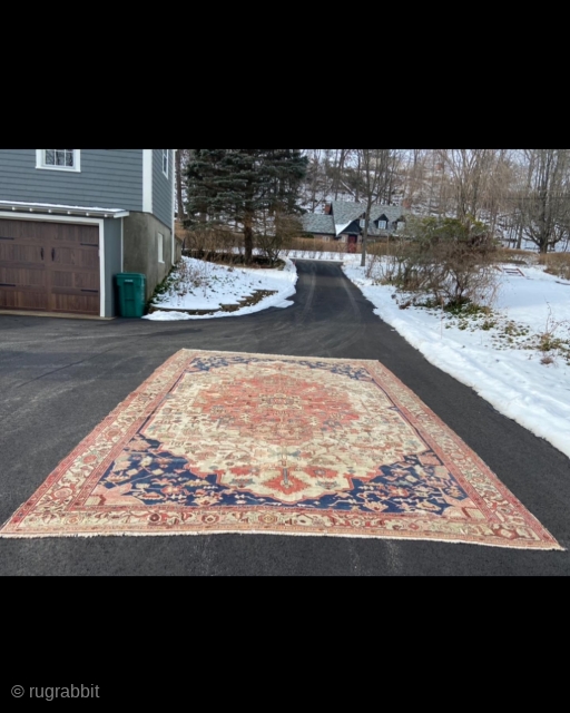 Huge serapi rug great colors completely restored 10’ 7” x 15’ 6” clean ready to go everything sells here. SOLDDDDDDDDDDDDDDDDDDDDDD             