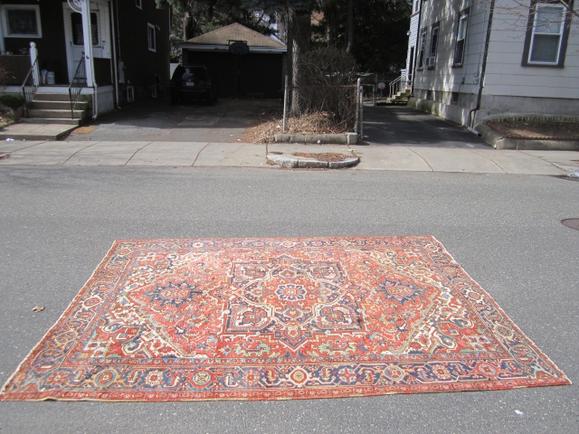 heriz rug measuring 7' 10" x 10' 8" good condition good color minor low spots 1425.00

SOLDDDDDDDDDDDDDDDDDDDDDDDDDDDDDDD                 