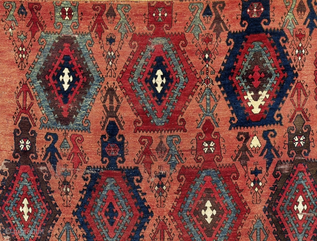 Early 18th Century Sarkislar Rug,
Eastern Anatolia, 

See the Carpet at Arts 2012 in San Francisco. Capri Room 302. http://artsrugshow.org/opening.html
              