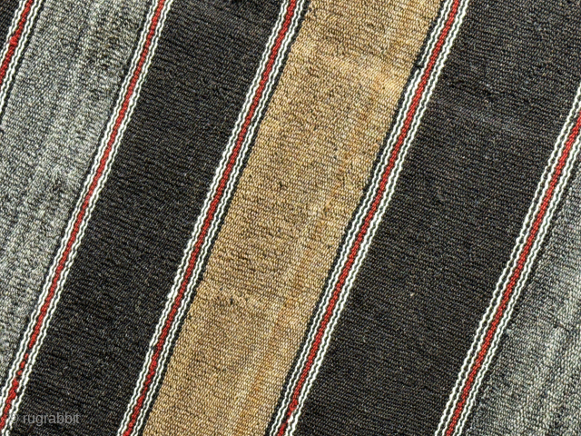 Anatolian Taurus Mountains Turkmen goat hair kilim. Size : 82.5'' x 30.5'' - ''210 cm x 78 cm'' turkmansilver@gmail.com.