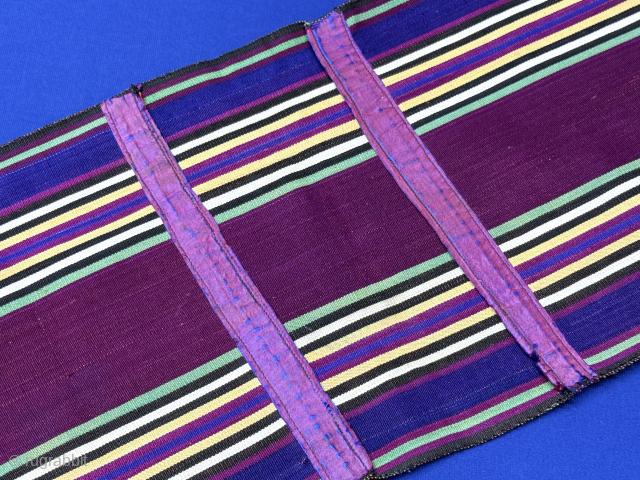 Azerbaijan silk jajim mini double bag & saddle bag. All silk woven kilim bag. Amazing saturared natural colors. Size - 23'' x 10.5'' - ''58 cm x 26 cm'' turkmansilver@gmail.com.   