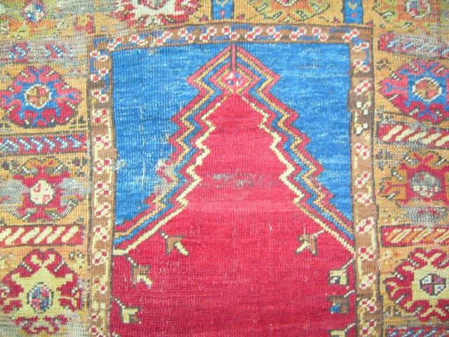 central anatolian prayer rug
size:155x115                             