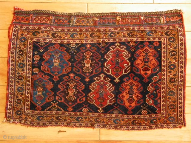 Afshar bagface, L 19th c; 1'9" x 2'8"                         