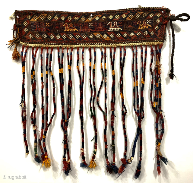 Beautiful Bakhtiyar trapping, size is 77 x 18 cm
                        