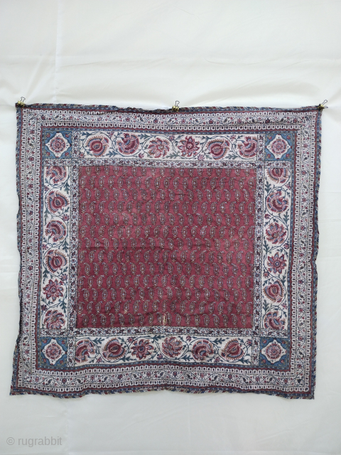 Vintage Persian kalamkar block print wall hanging panel.
For more information contact us 

aamirkhanswati023@yahoo.com                    