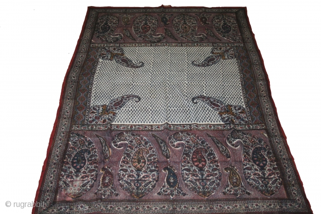 Antique 19th Century Kalamkari, Condition..(one repair)..otherwise Perfect, see in image Size 122X185Cm...(IMG_00026081)





                     