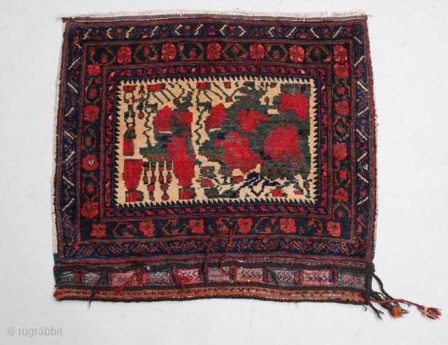 Afshar bag, 80 x 73 cm.                           